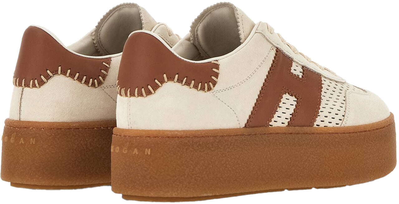 HOGAN Sneakers Beige/Brown Beige