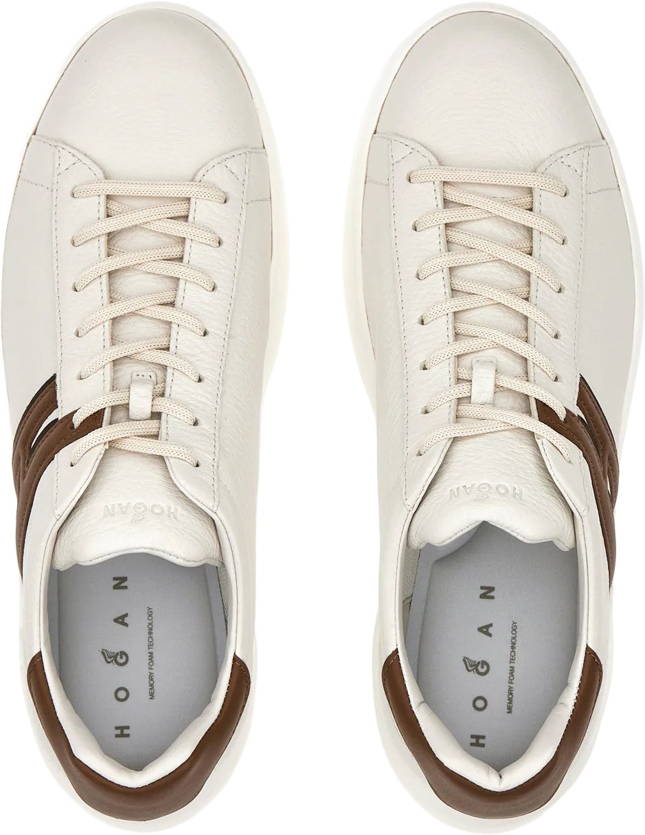 HOGAN Sneakers Bianco Cuoio Wit