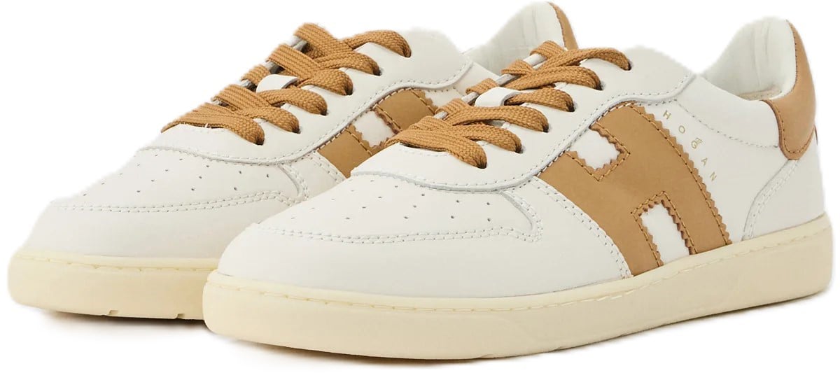 HOGAN Sneakers Avorio/Cuoio Wit