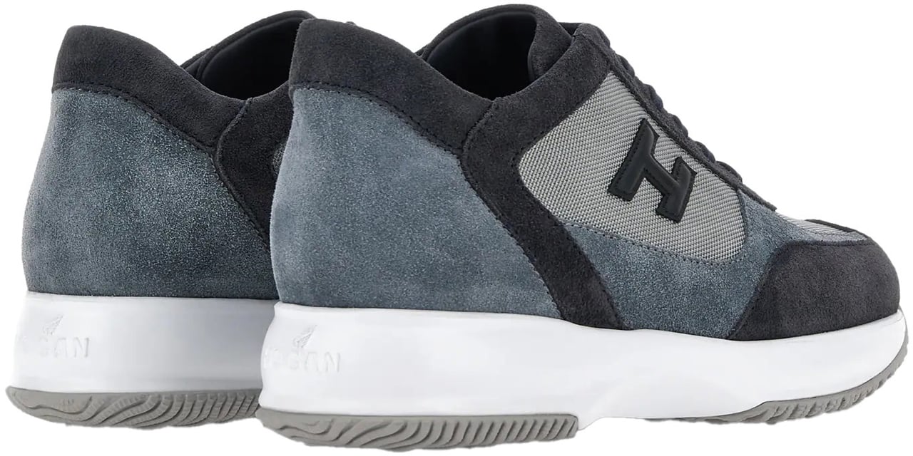 HOGAN Flat Shoes Blu Blauw
