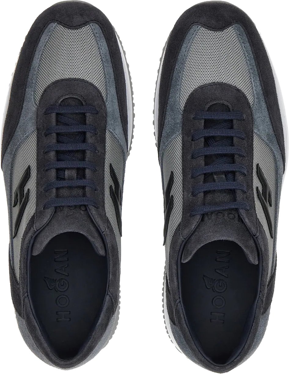 HOGAN Flat Shoes Blu Blauw