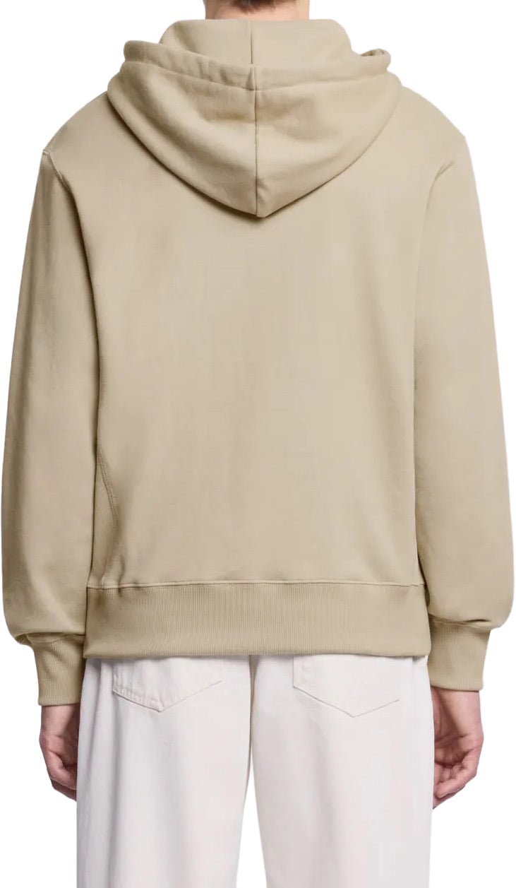 HOGAN Ecru Hoodie Sweatshirt Neutraal