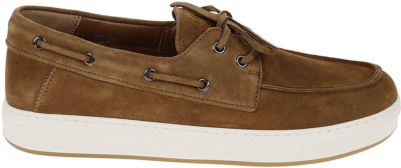 HOGAN Flat Shoes Q Tabacco Beige