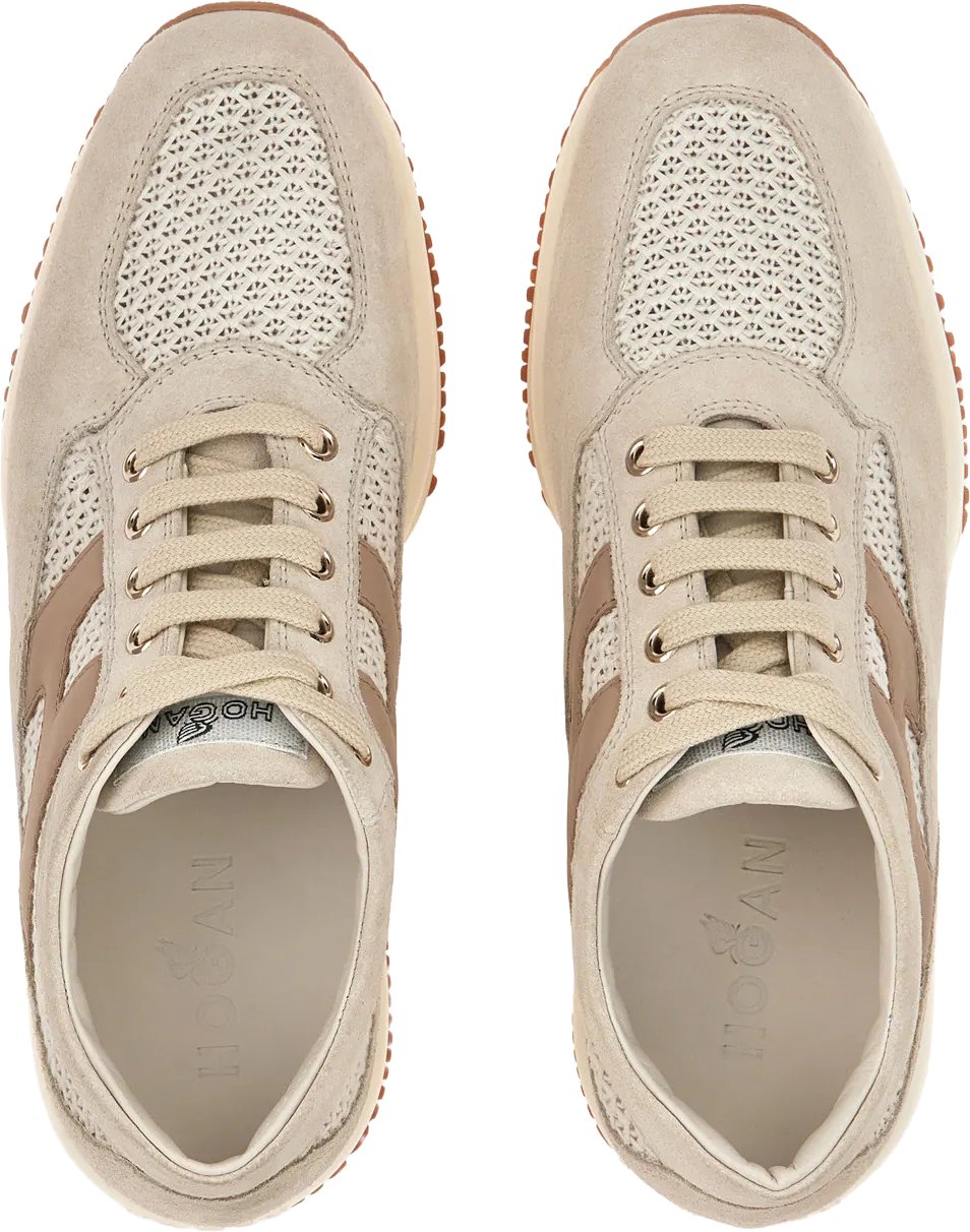 HOGAN Flat Shoes Beige Beige