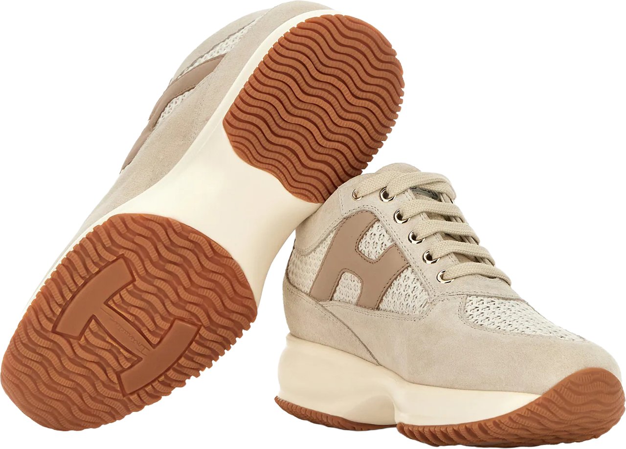 HOGAN Flat Shoes Beige Beige