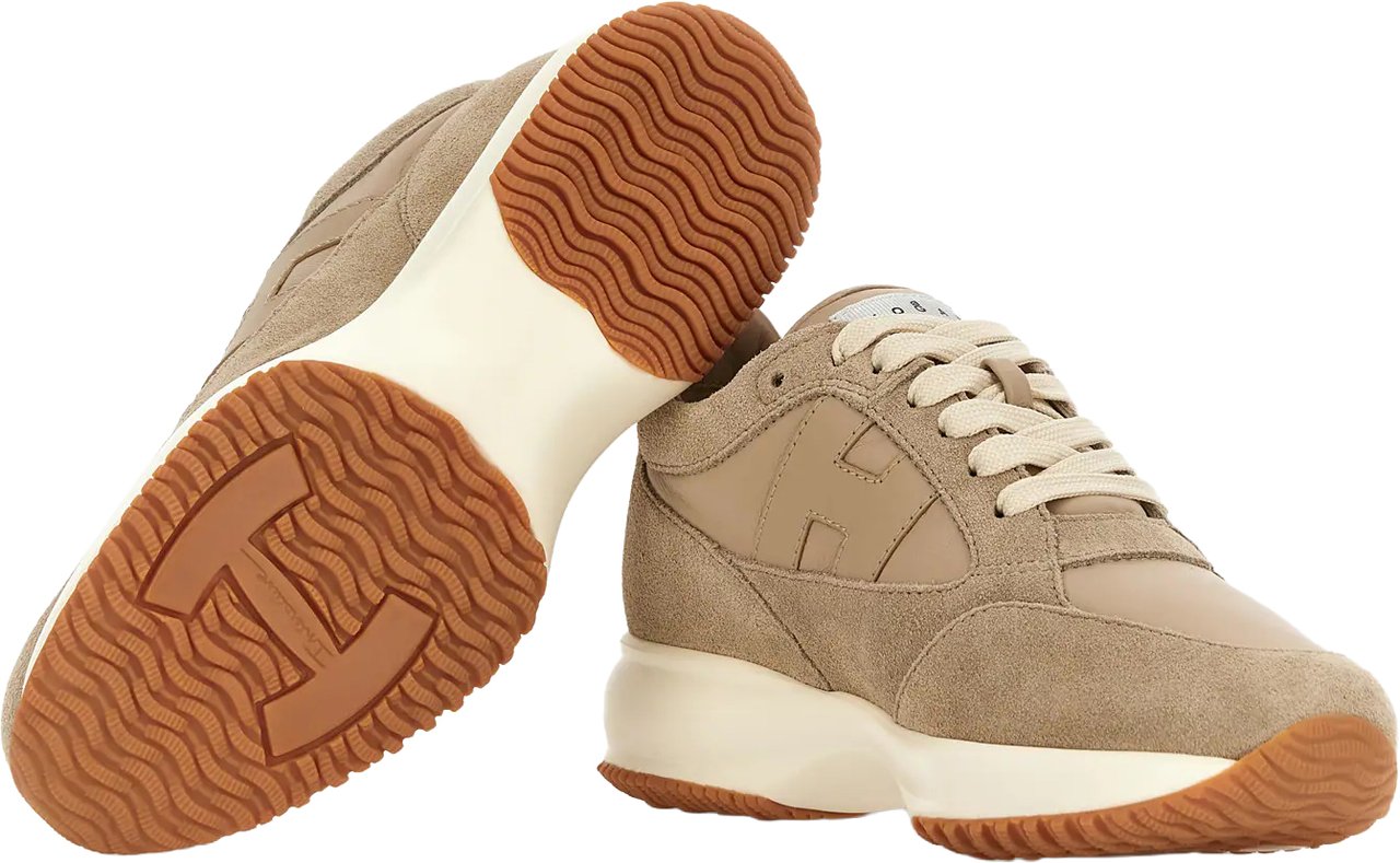 HOGAN Flat Shoes Beige Beige