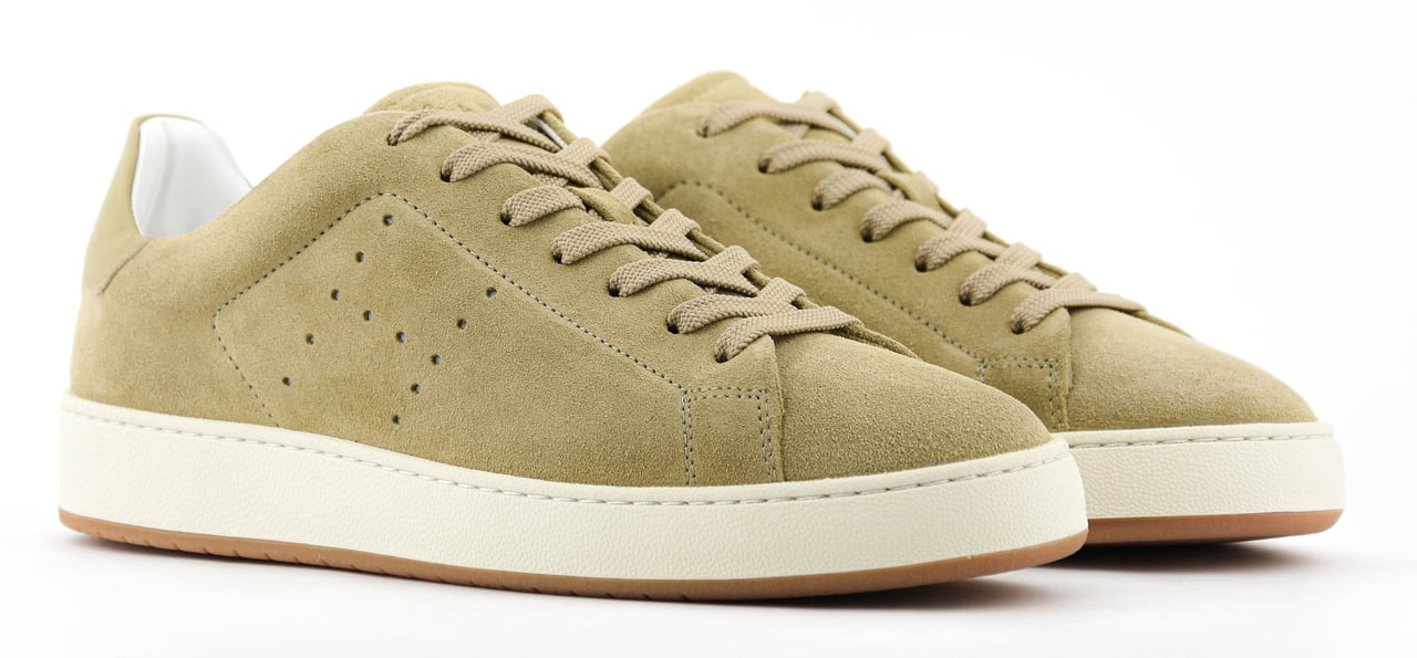 HOGAN H672 Sneaker Sand Suede Beige