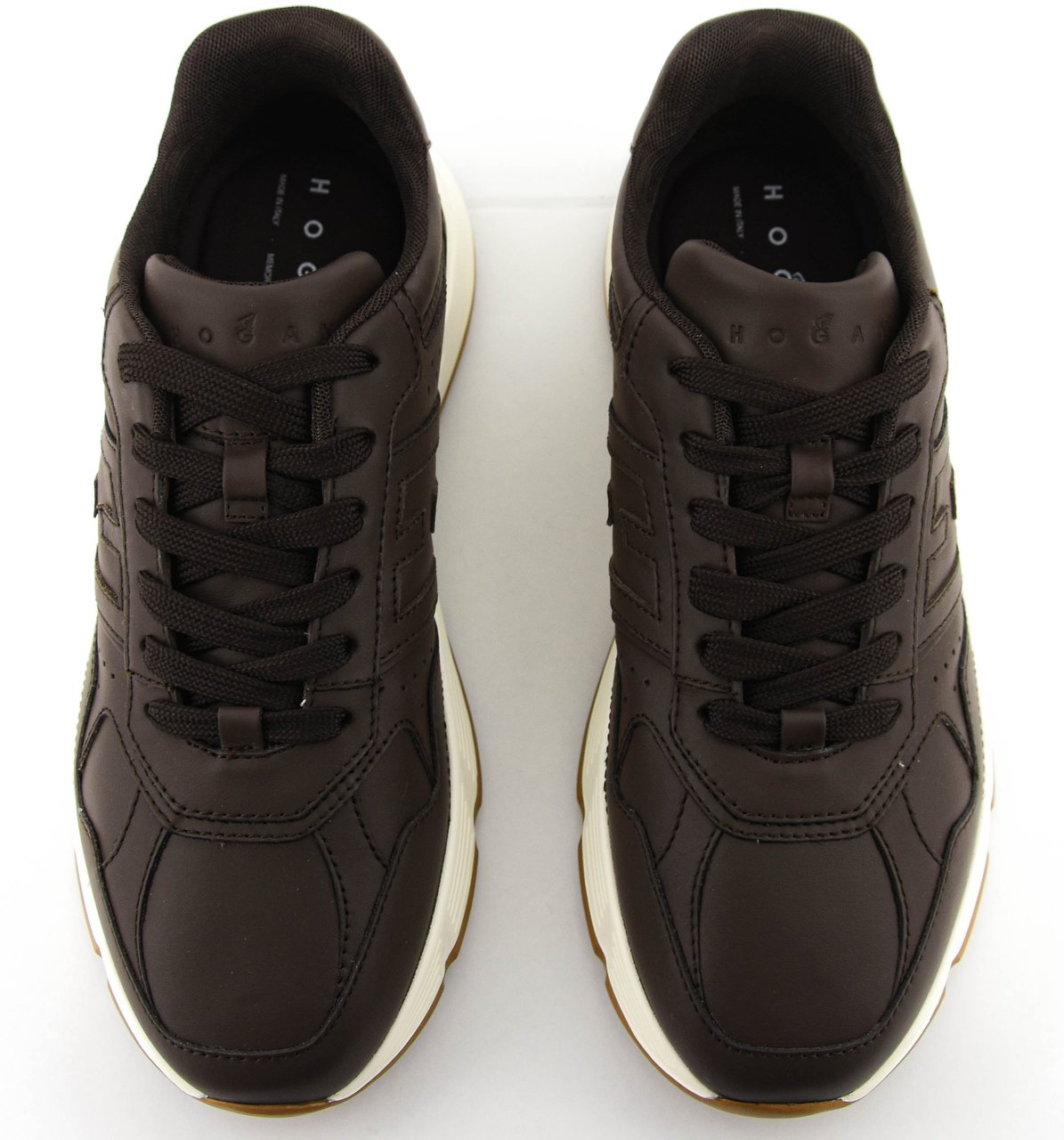 HOGAN Hyperlight Brown Leather Bruin