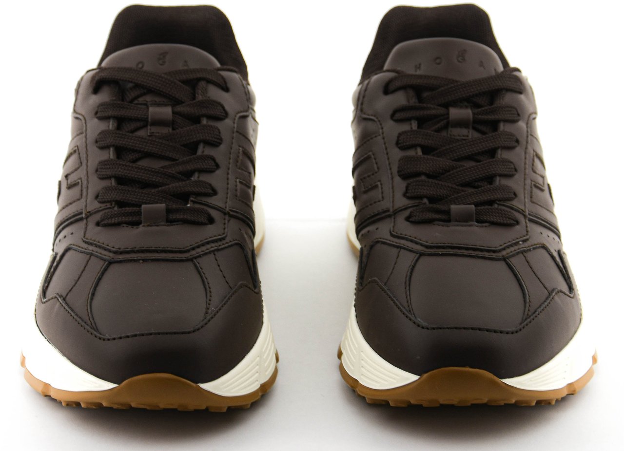 HOGAN Hyperlight Brown Leather Bruin