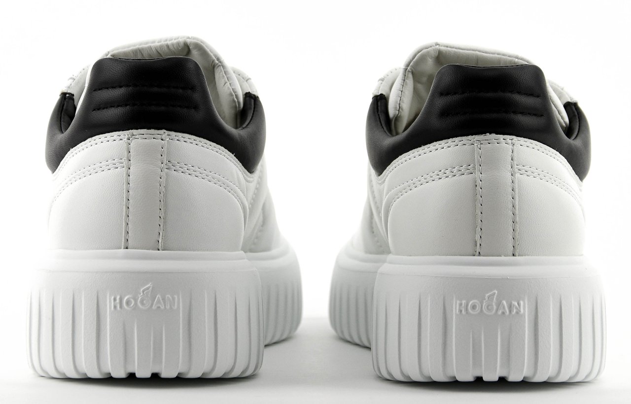 HOGAN H-stripes White Leather Wit