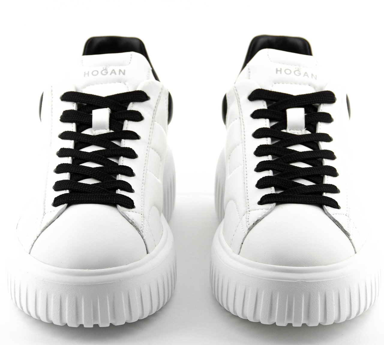 HOGAN H-stripes White Leather Wit