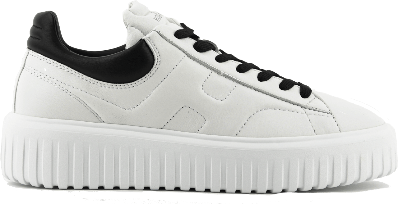 HOGAN H-stripes White Leather Wit