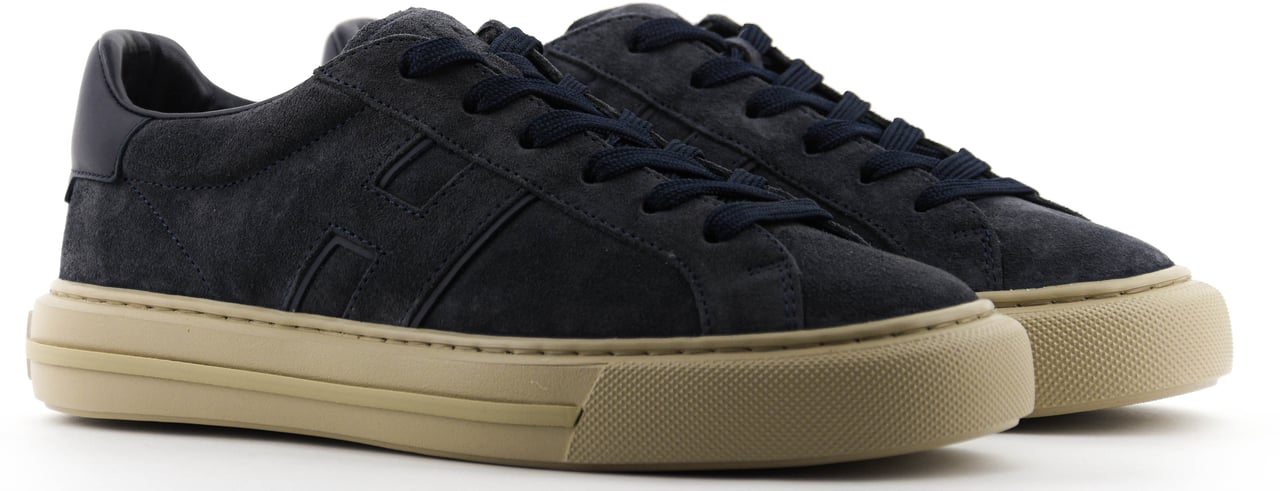 HOGAN H691 Blue Suede Blauw