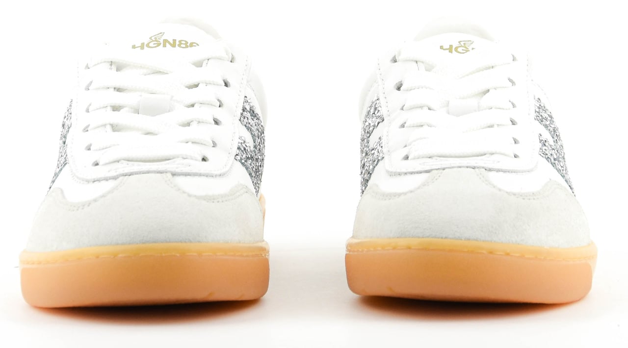 HOGAN Cool Sneaker White Silver Wit