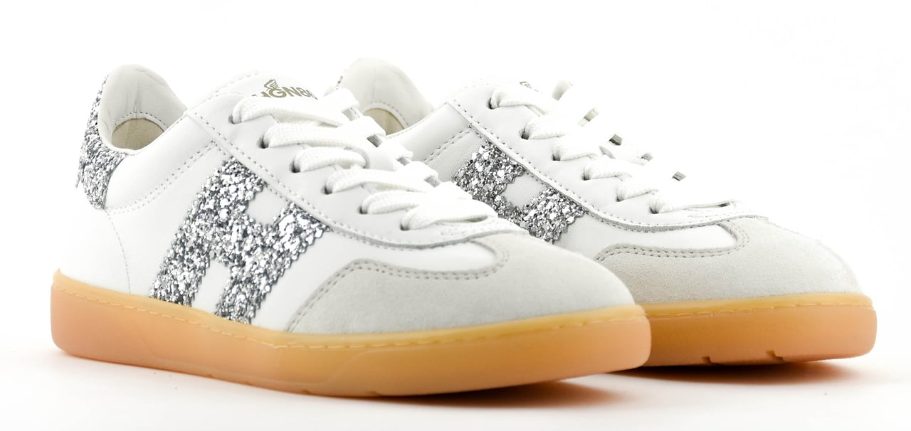 HOGAN Cool Sneaker White Silver Wit