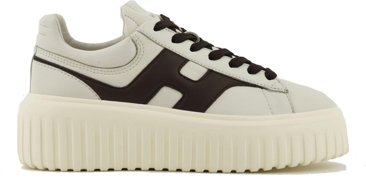HOGAN H-stripes White Brown Wit