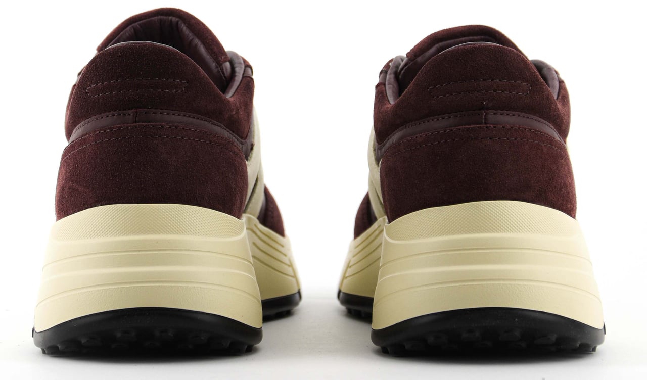 HOGAN H669 Running Bordo Leather Rood