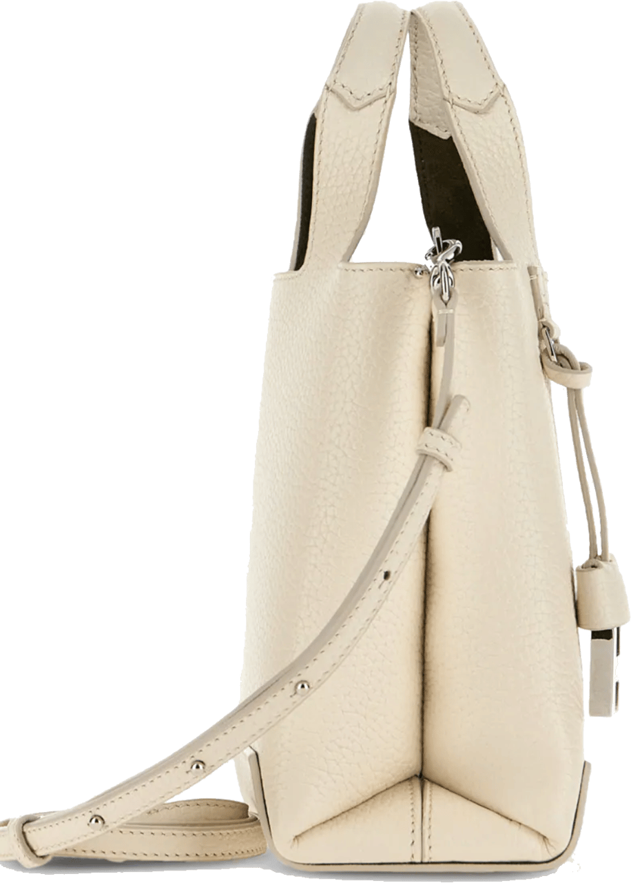 HOGAN Shopping Bag Mini Ivory Wit