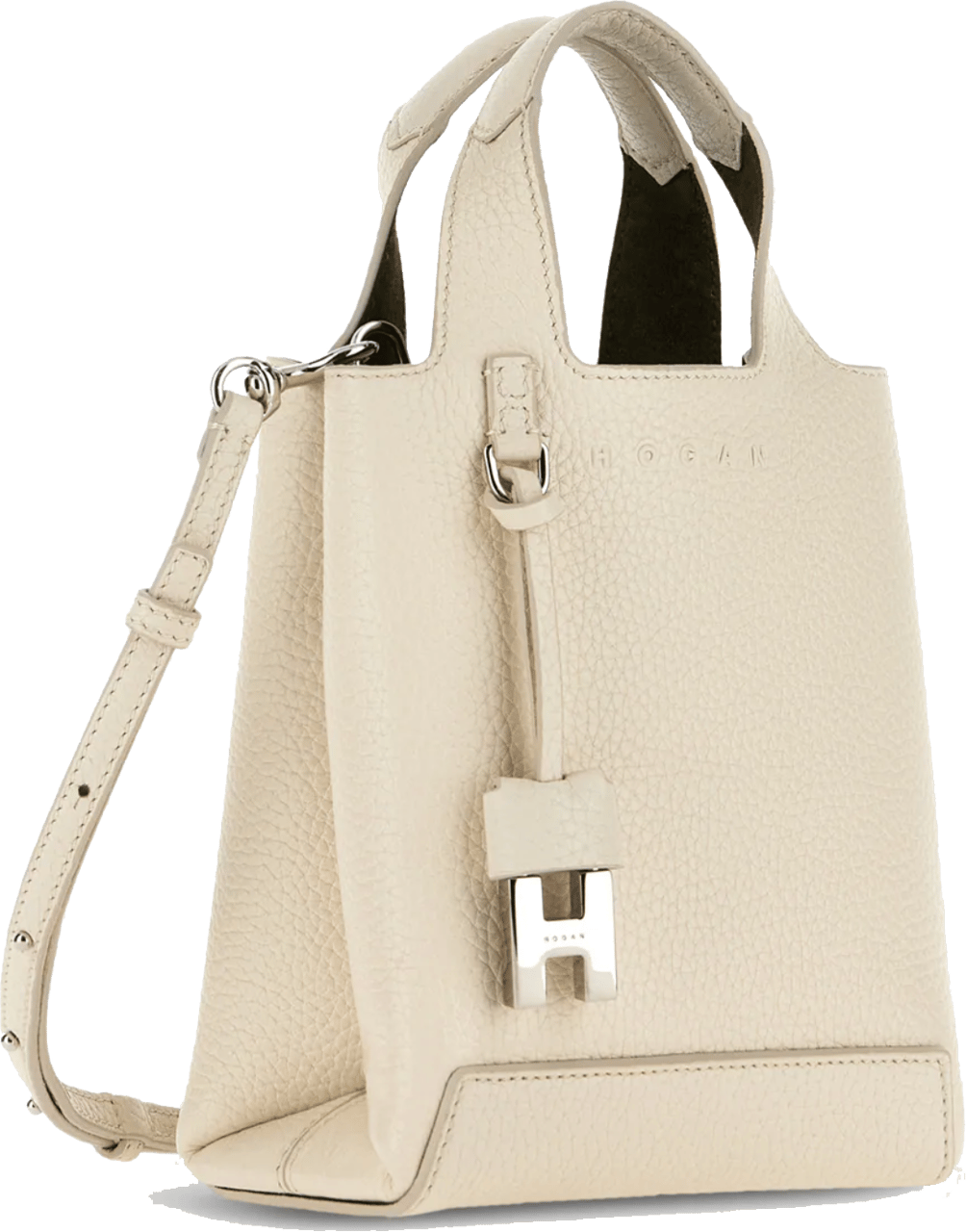 HOGAN Shopping Bag Mini Ivory Wit