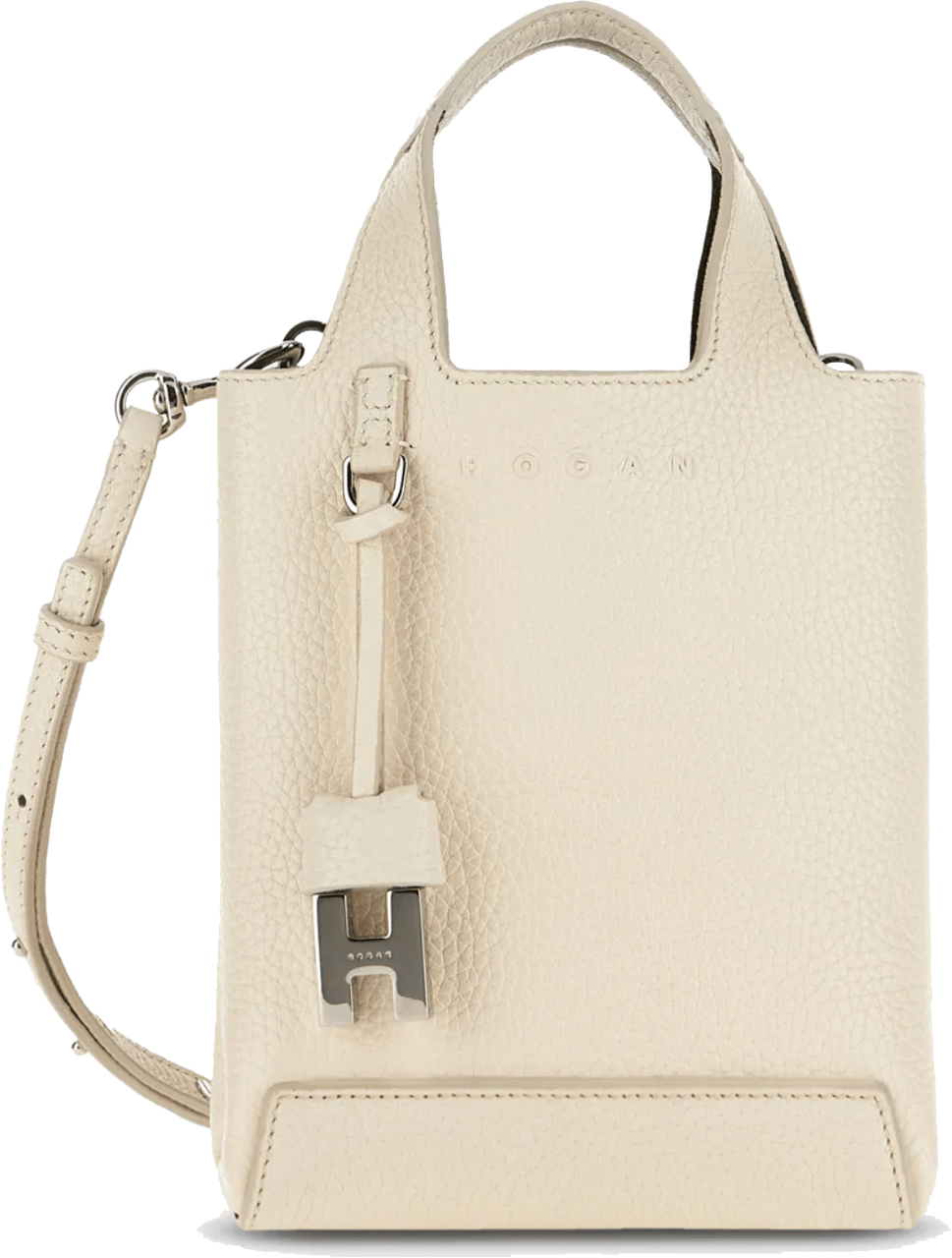 HOGAN Shopping Bag Mini Ivory Wit