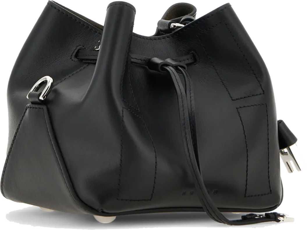 HOGAN Hocket Bucket Bag Mini Black Zwart