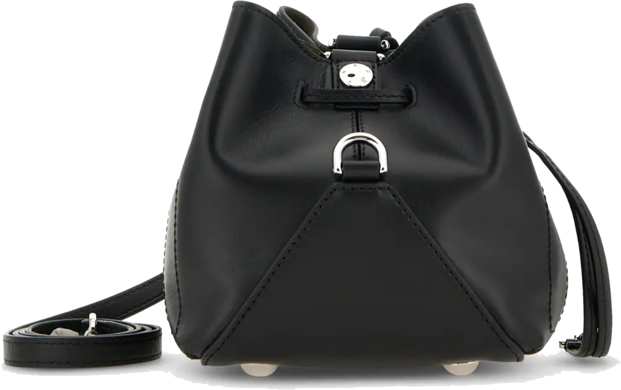 HOGAN Hocket Bucket Bag Mini Black Zwart
