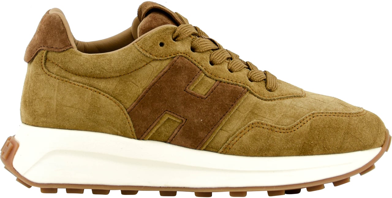 HOGAN H641 Running Croc Tan Bruin