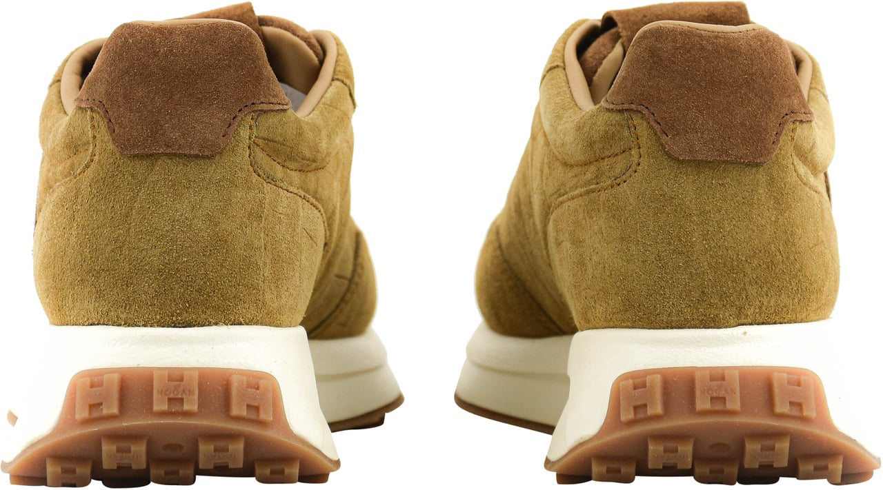 HOGAN H641 Running Croc Tan Bruin