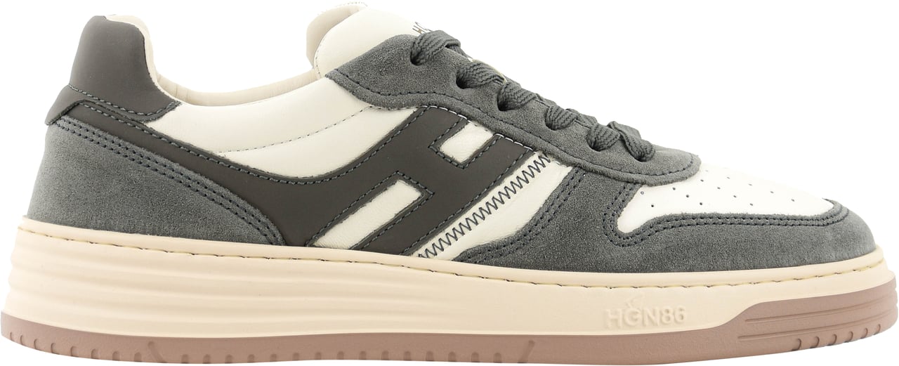 HOGAN H630 Sneaker Grey Offwhite Grijs