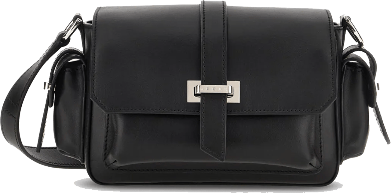 HOGAN Flap Bag Small Black Zwart