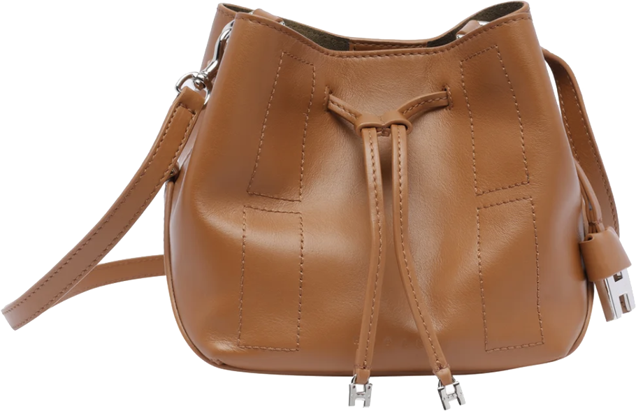 HOGAN Hocket Bucket Bag Mini Cognac Divers