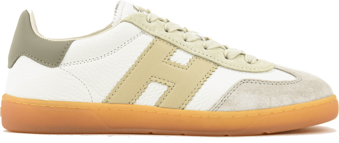 HOGAN Cool Sneaker White Beige Wit