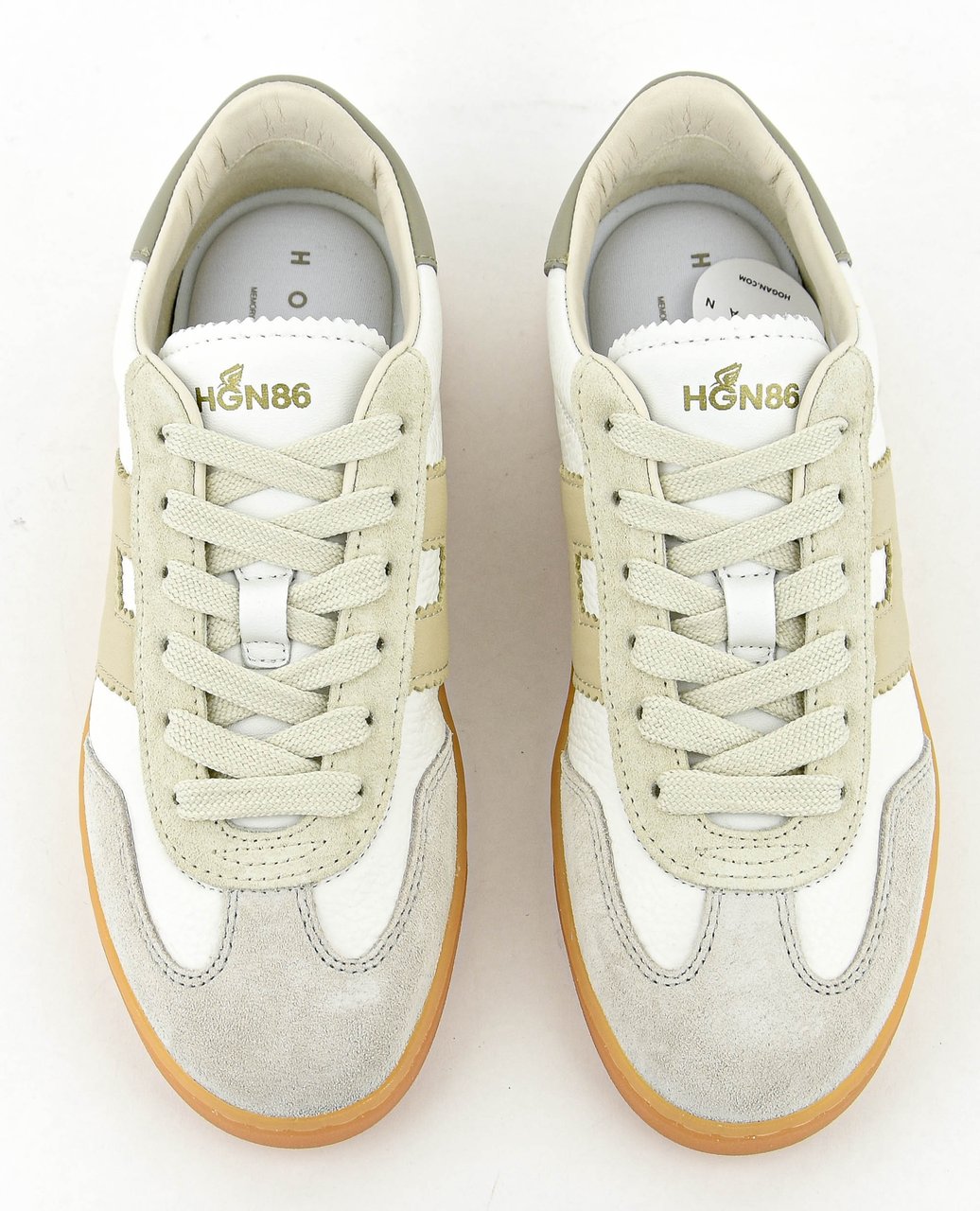 HOGAN Cool Sneaker White Beige Wit