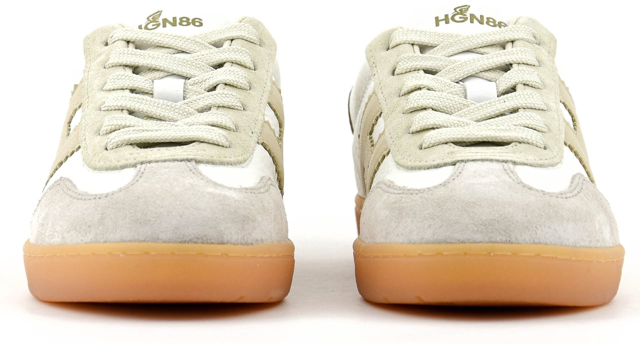 HOGAN Cool Sneaker White Beige Wit