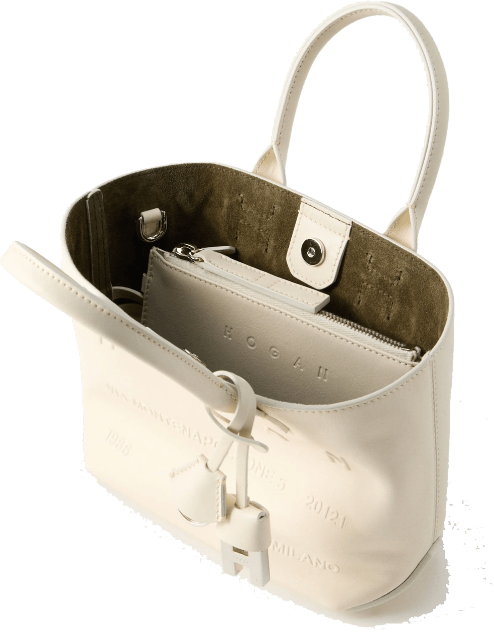 HOGAN Address Shopping Mini Beige Beige