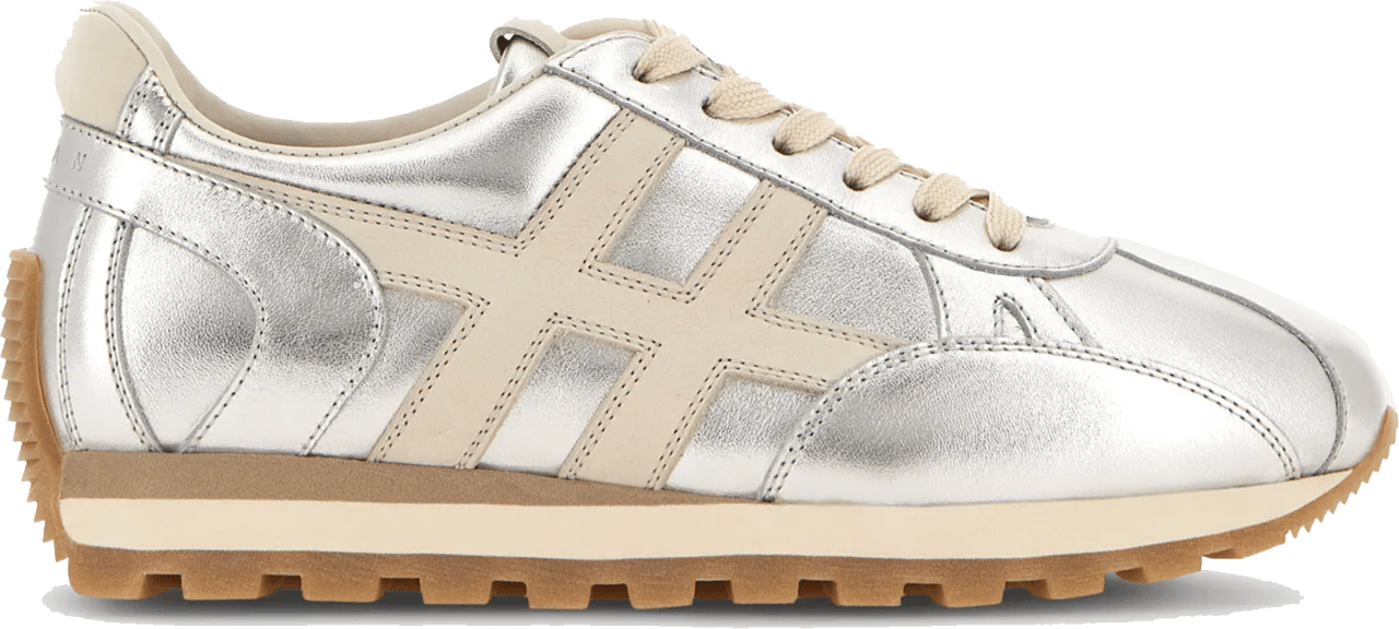 HOGAN H701 Sneaker Silver Zilver