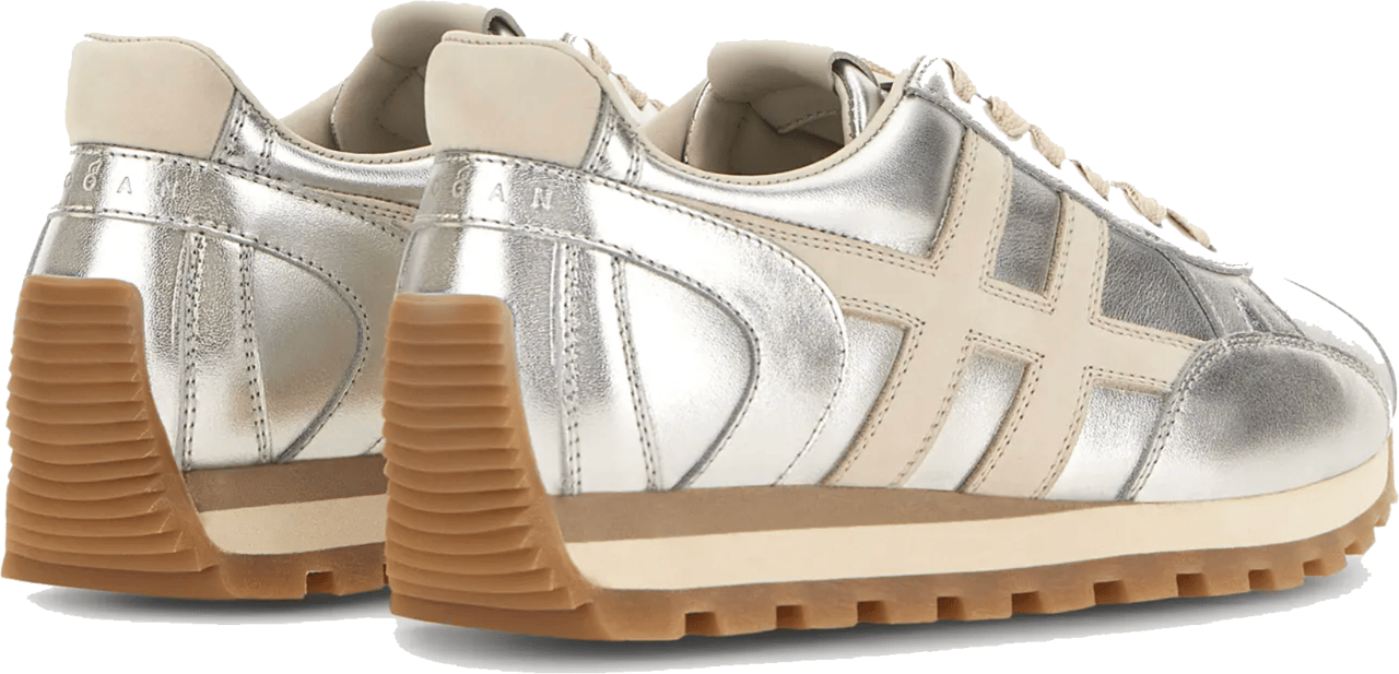 HOGAN H701 Sneaker Silver Zilver