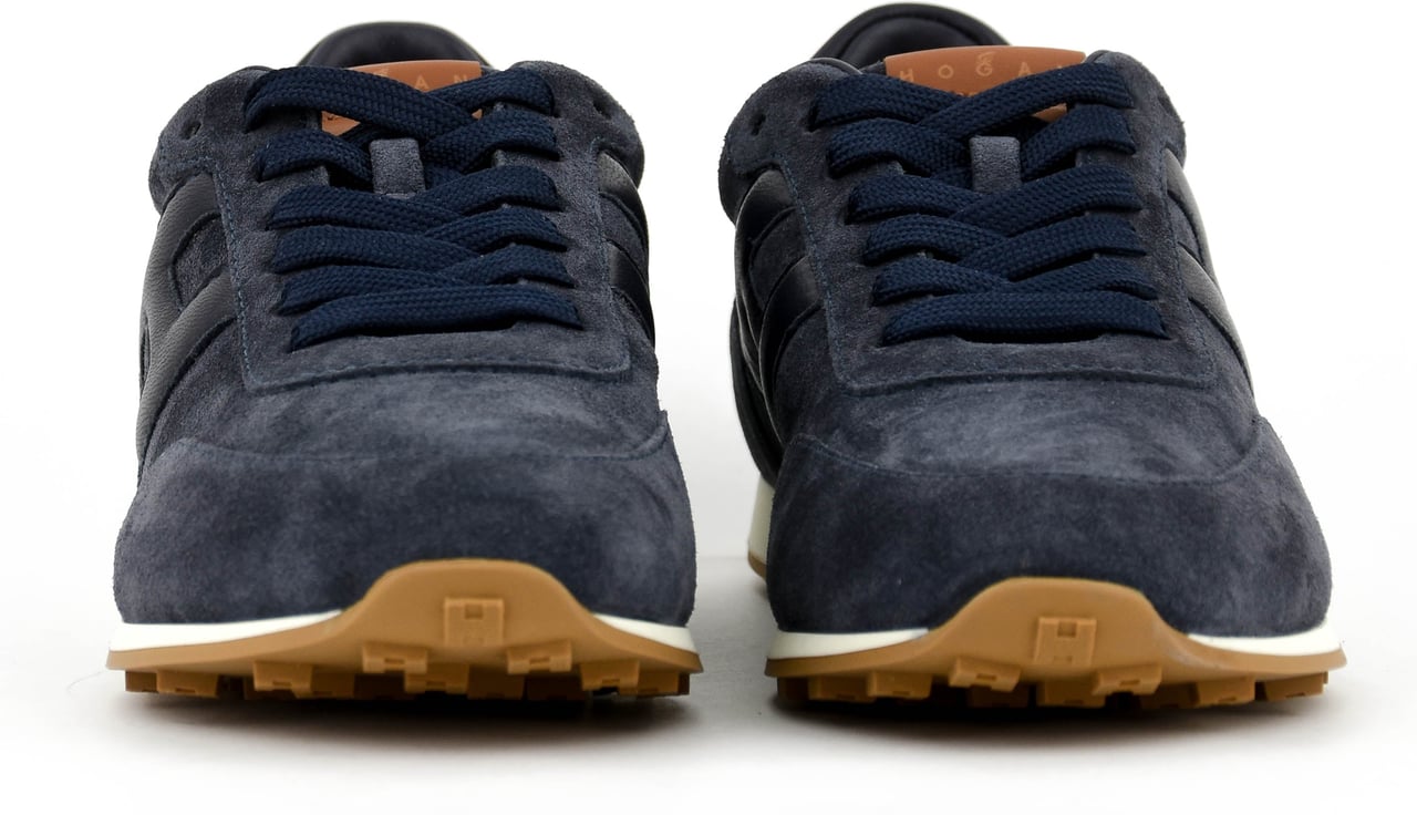 HOGAN Athletic Sneaker Man Blue Blauw