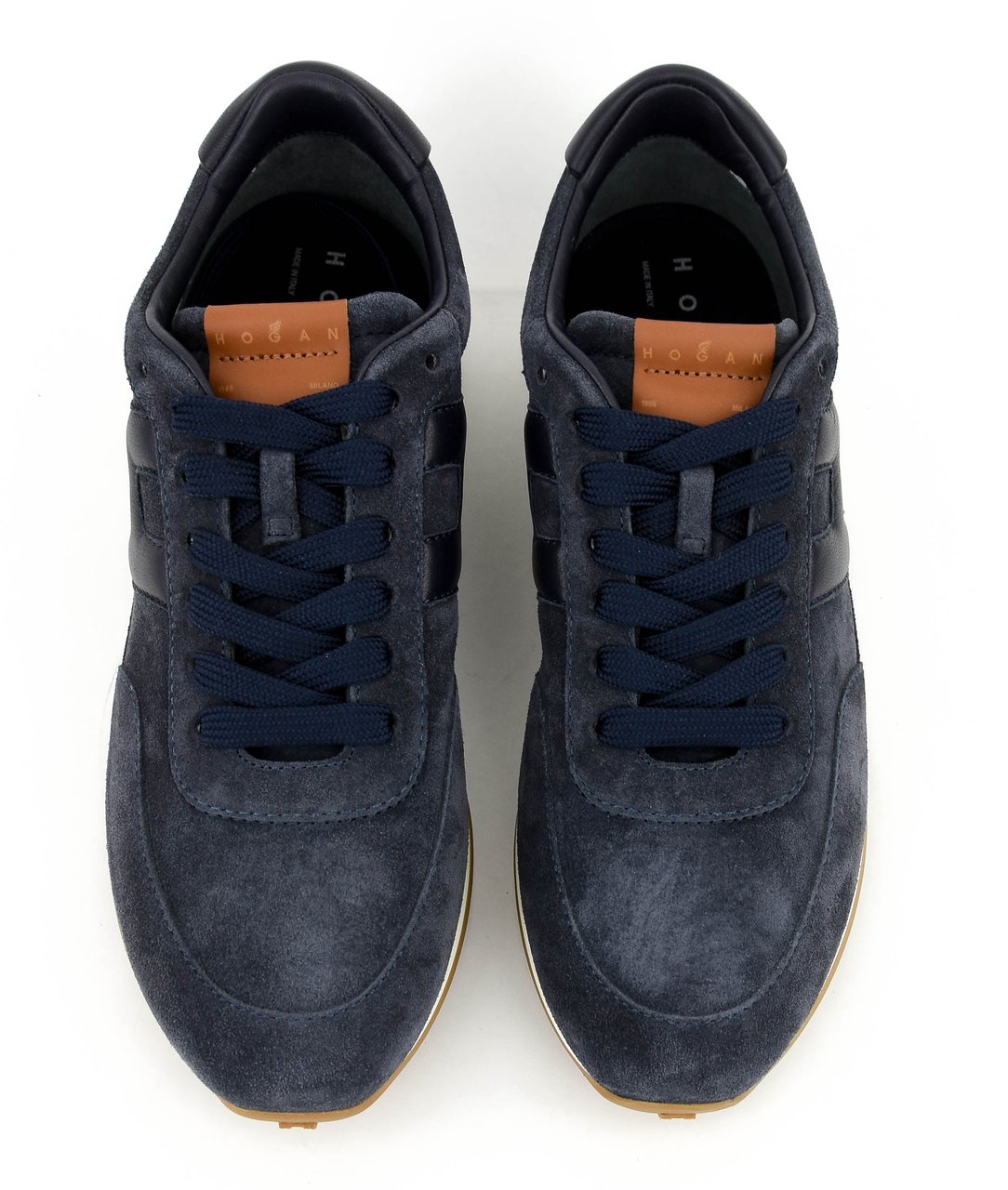 HOGAN Athletic Sneaker Man Blue Blauw