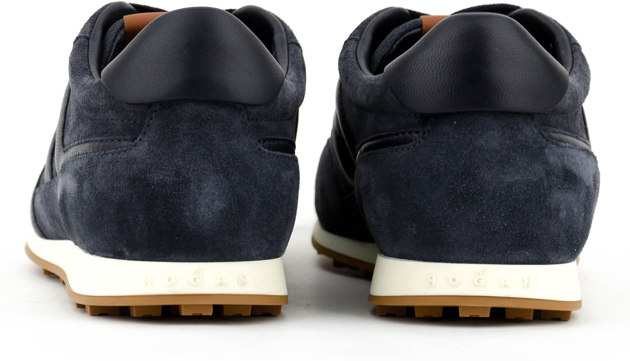 HOGAN Athletic Sneaker Man Blue Blauw