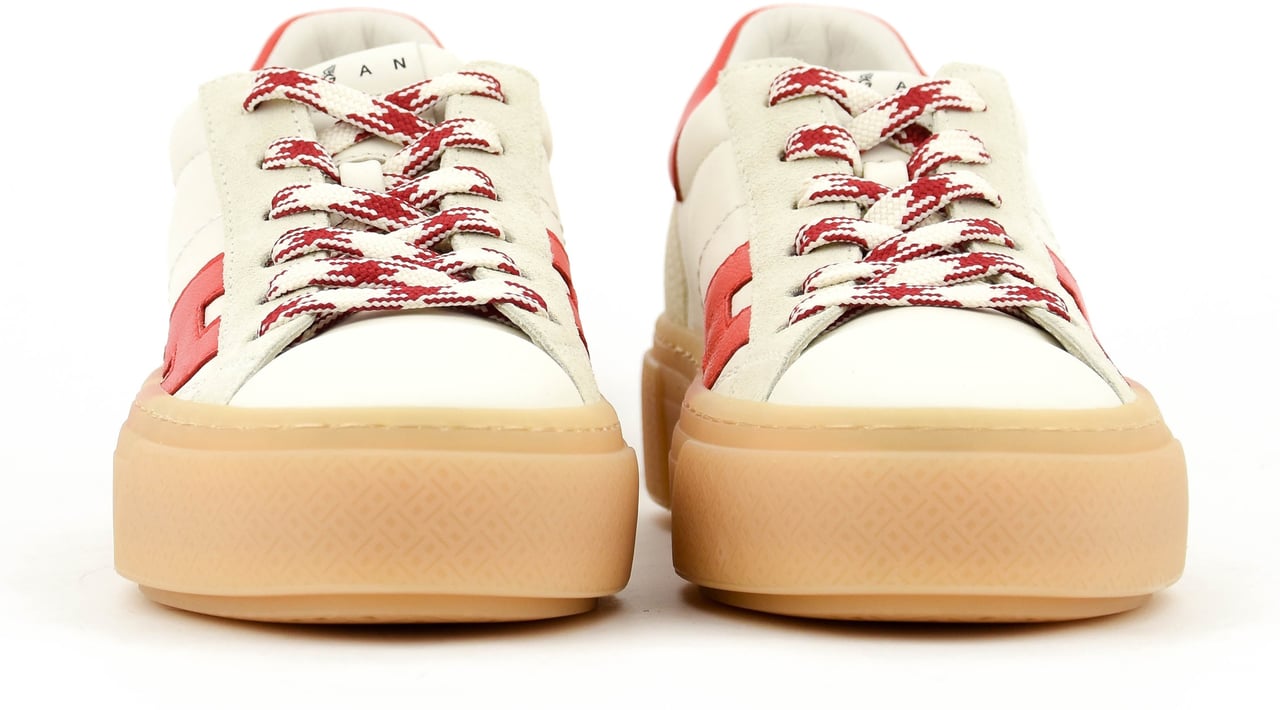 HOGAN Crosswind Sneaker White Red Wit