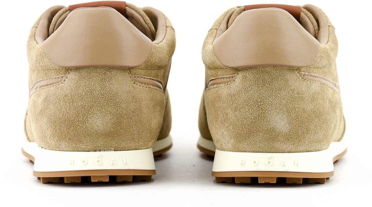 HOGAN Athletic Sneaker Light Brown Bruin