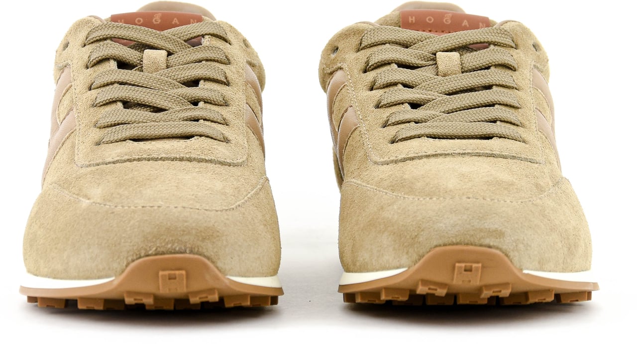 HOGAN Athletic Sneaker Light Brown Bruin