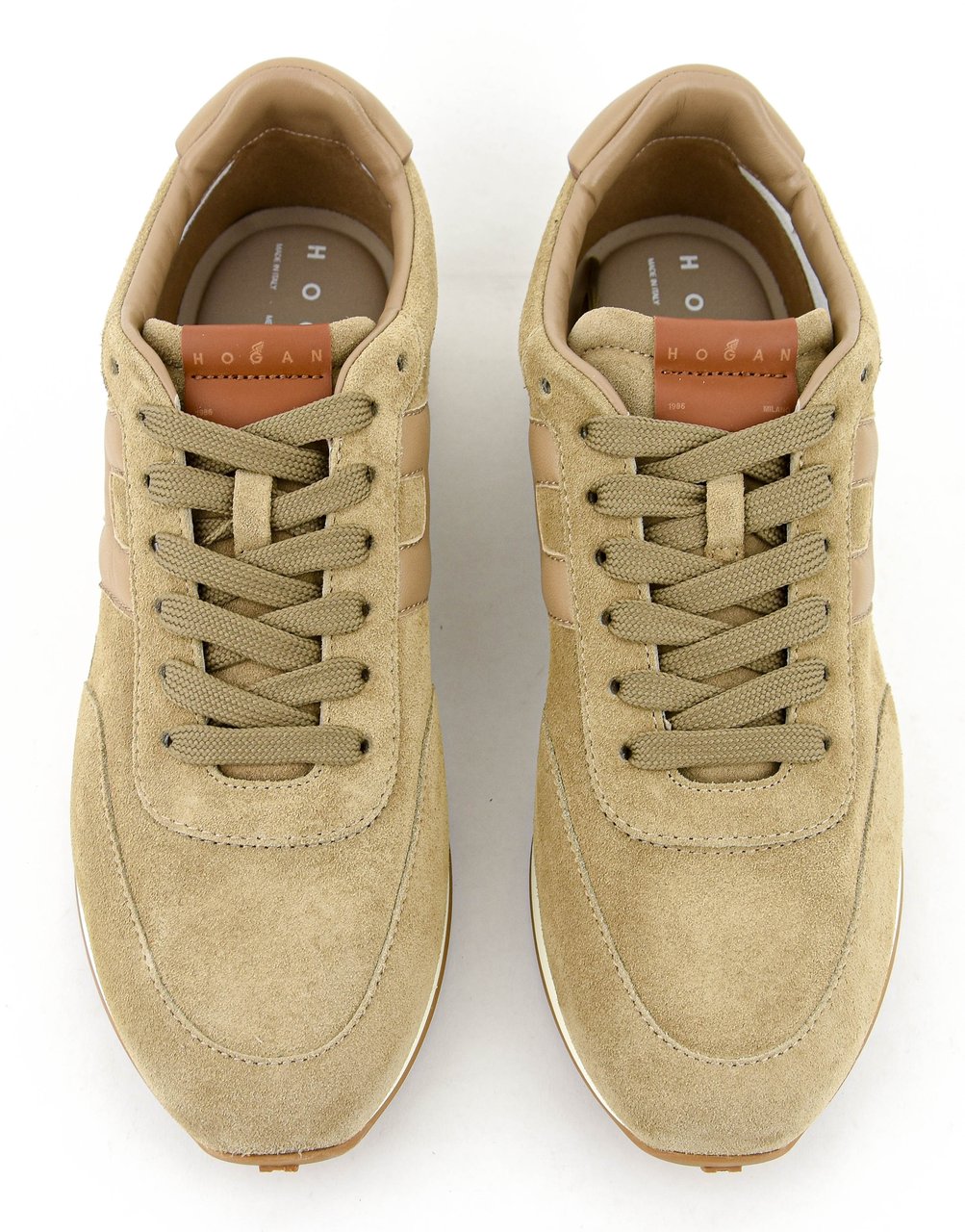 HOGAN Athletic Sneaker Light Brown Bruin