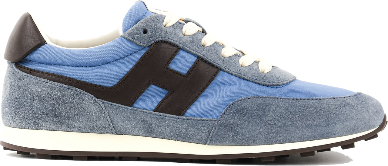 HOGAN Athletic Sneaker Blue Brown Blauw
