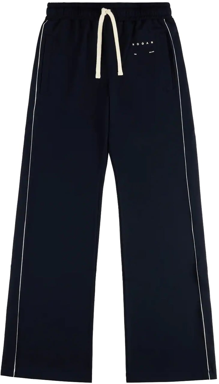 HOGAN Milano Trousers Navy Blauw