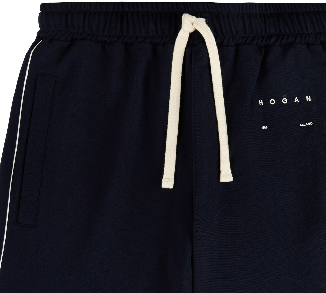 HOGAN Milano Trousers Navy Blauw