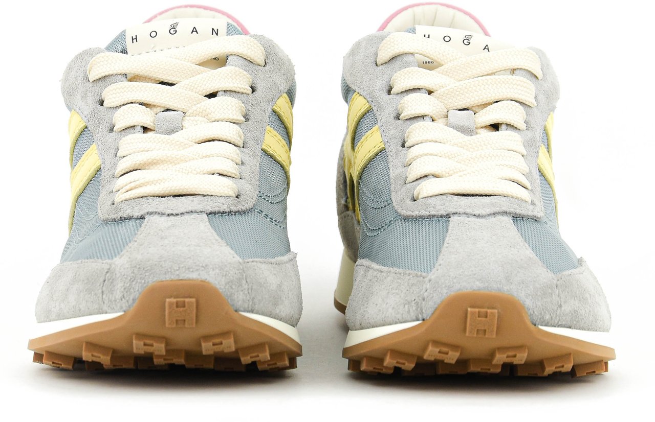 HOGAN Athletic Sneaker Light Blue Blauw