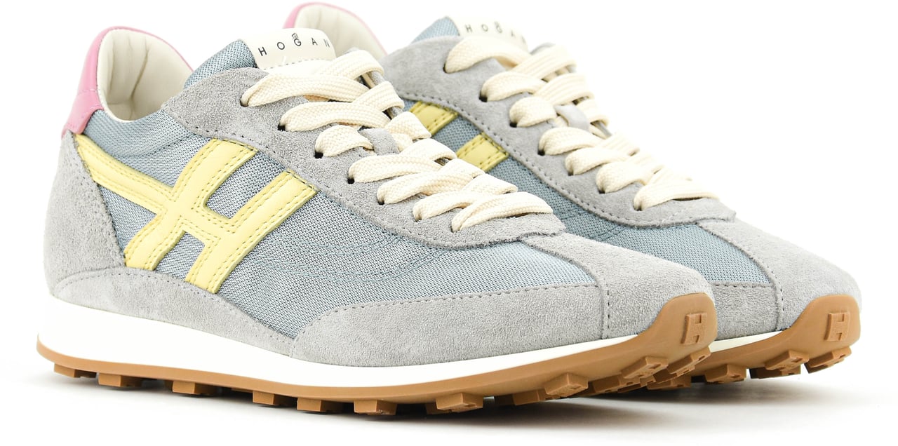 HOGAN Athletic Sneaker Light Blue Blauw