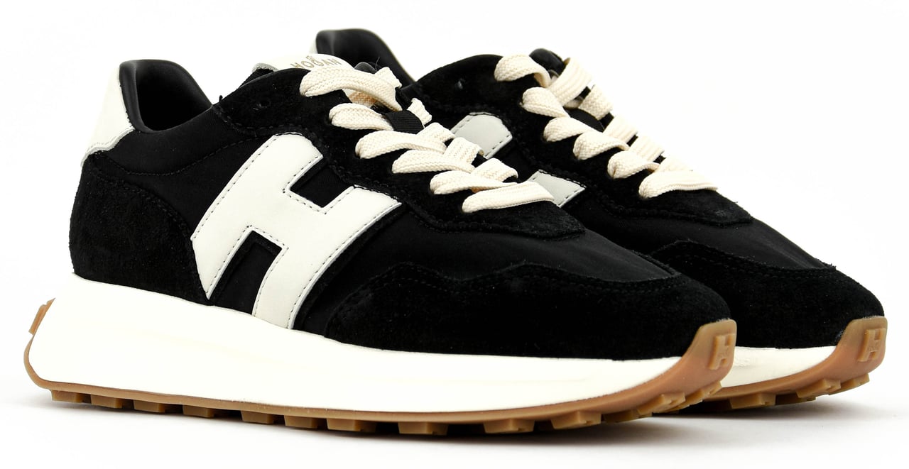 HOGAN H641 Sneaker Black Zwart